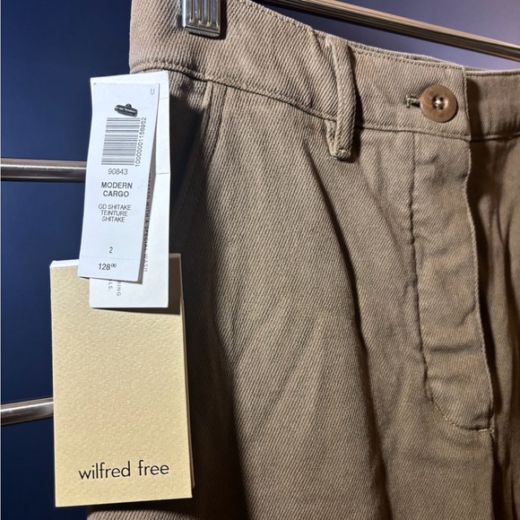 NWT - Aritzia - Wilfred Free - Modern Cargo - Shitake - Size 2 - Picture 3 of 15